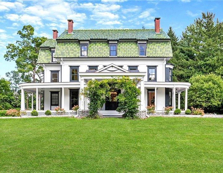Restored 1880 Country French Colonial Hits the Market in Katonah