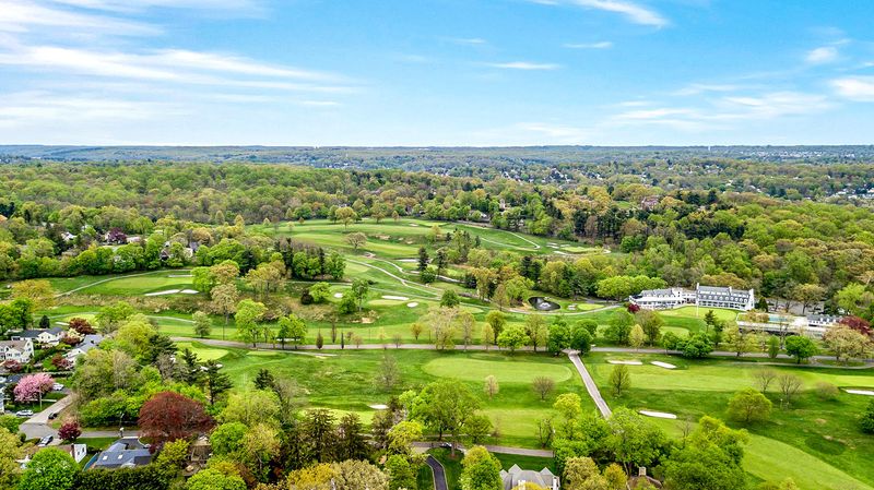 The golf course at Knollwood Country Club in Elmsford, NY